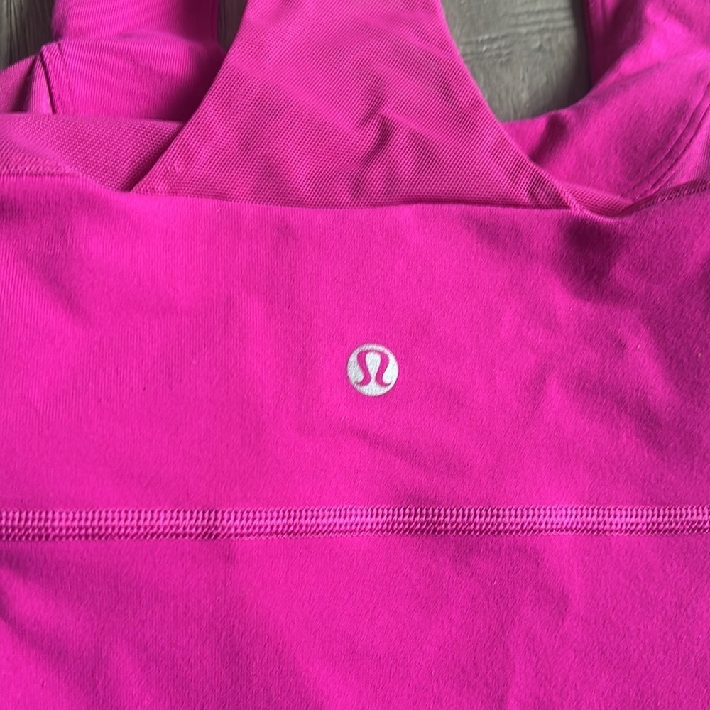 Lululemon | Scoop Neck Tank *Luon in Raspberry Pink Size 4 - Picture 9 of 12